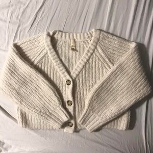 Knit Cropped Cardigan